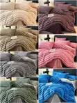 EDS Luxury Bedsheet and Duvet Cover Set - Pink - 2
