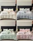 EDS Luxury Bedsheet and Duvet Cover Set - Pink - 4