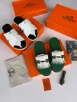 Gucci Men's Black Leather Sandals - Size 43 - 2