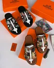 Gucci Men's Black Leather Sandals - Size 43 - 3