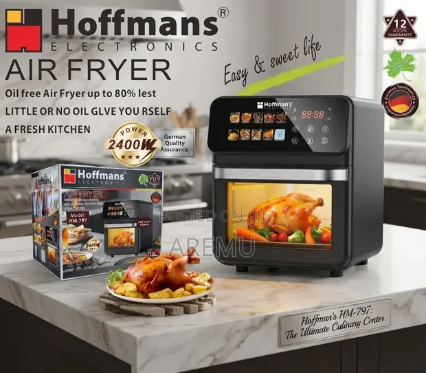 12L Hoffmans Digital Air Fryer - 1