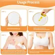Castor Oil Flannel Chest Wrap Pad - 3