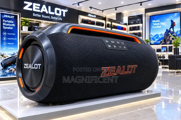 ZEALOT Premium Bluetooth Speaker - Powerful Sound, Deep Bass - 1