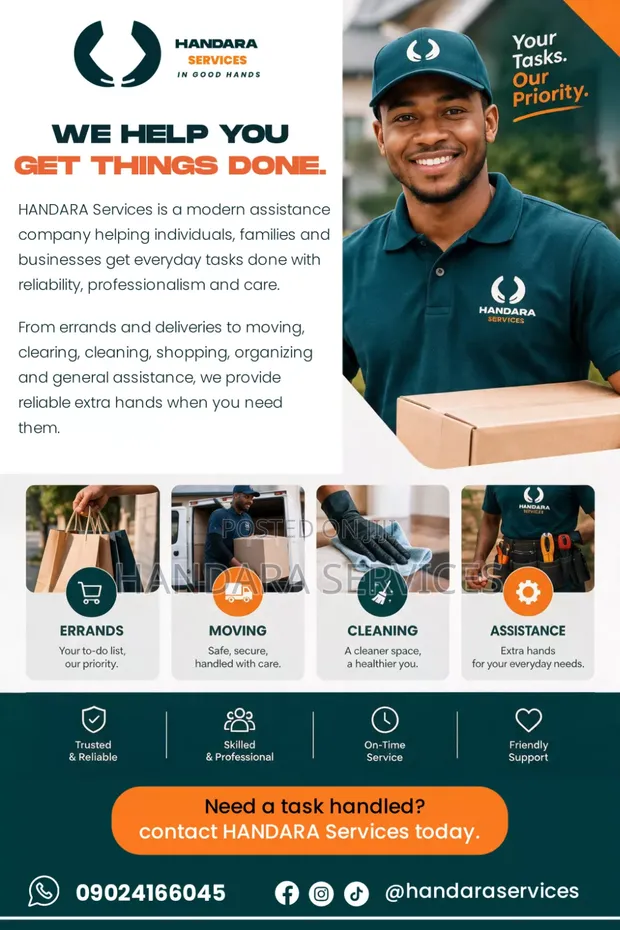 Handara Services: General Assistance & Support - 1