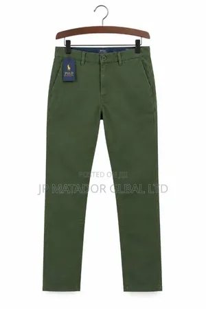 Zara Chinos Trousers - Black, Slim Fit, Cotton