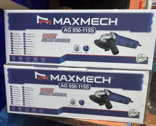Maxmech 950W Angle Grinder (AG 950-115s) - 1