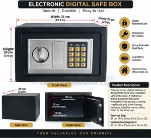 Brand New Hotel Safe - Digital Lock with Master Key