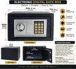 Brand New Hotel Safe - Digital Lock with Master Key - 1