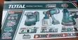 Total 20V Cordless 3-in-1 Combo Kit Box - 1
