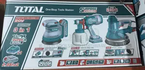 Total 20V Cordless 3-in-1 Combo Kit Box