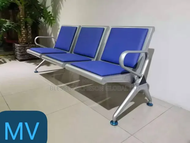 Brand New 3-Seater Airport Waiting Chair - 1