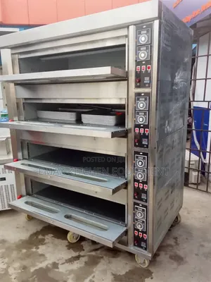 Brand New 4 Deck 16 Tray Commercial Oven