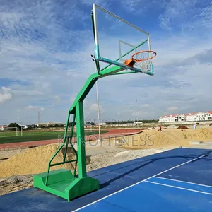 Heavy Duty Basketball Stand - Tempered Glass, 3050mm