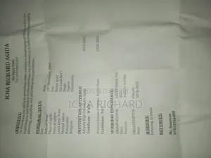 Hotel Staff CV - Hardworking & Responsible
