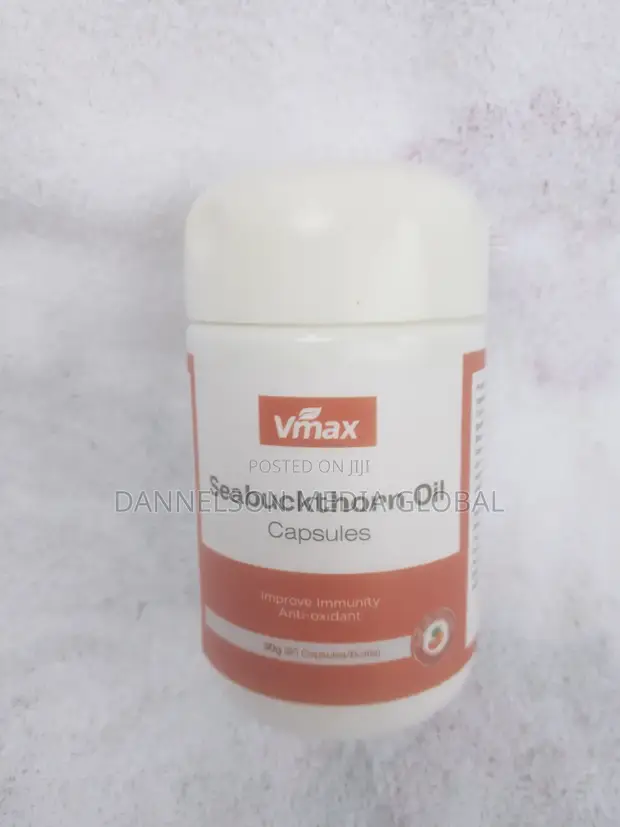 VMax Sea Buckthorn Oil Capsules - Blood Sugar Support - 1