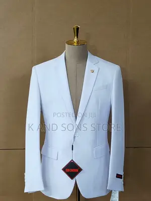 Dino Man White Suit - Brand New