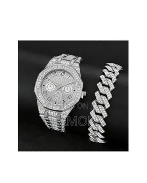 Men's Luxury Crystal Watch