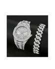Men's Luxury Crystal Watch - 1