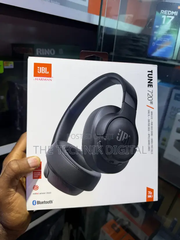 JBL Tune 720BT Wireless Over-Ear Headphones - 1