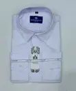 Tm Lewin White Slim Fit Dress Shirt - 1