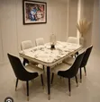 Home Interiors Executive Dining Set - 6 Seater - 2