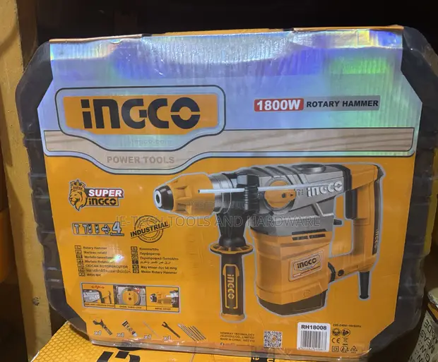 Ingco RH18008 Industrial Rotary Hammer 1500W - 1