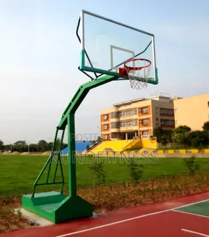 Olympic Basketball Stand - Gilashin Tempered 12mm, Mai Motsi