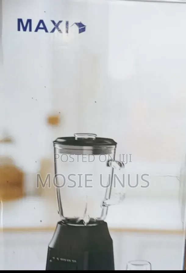 Maxi Electric Blender with Thick Glass Jar - 1