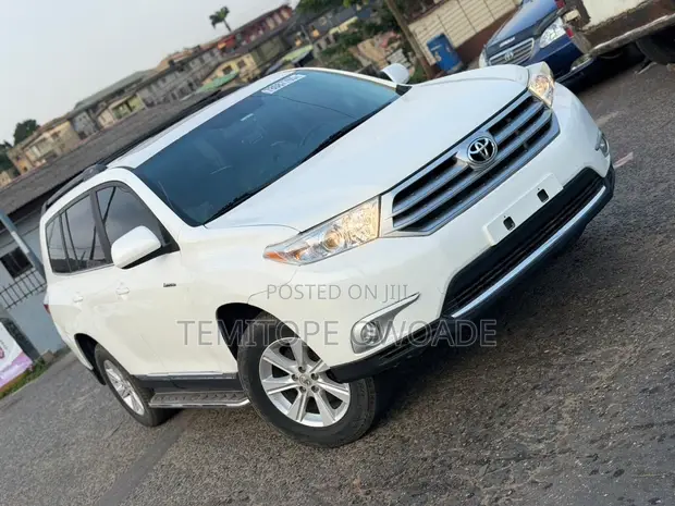 Toyota Highlander Limited 2012 White - 1