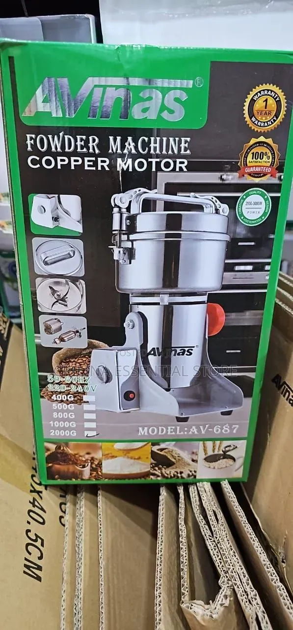 Avinas 2000g Powder Grinder AV-687 (Brand New) - 1