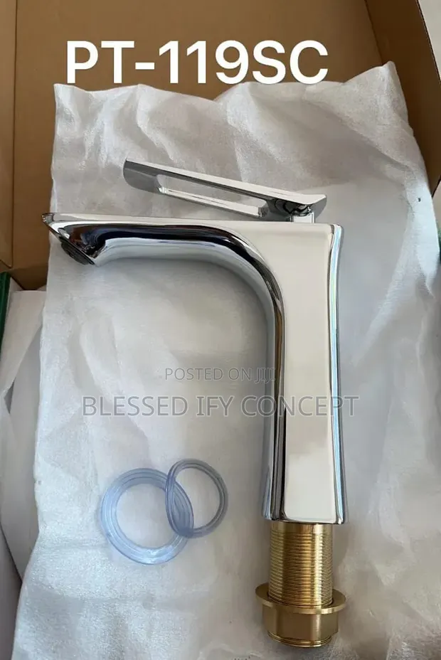 Master Chrome Basin Mixer Tap - Single Hole - 1