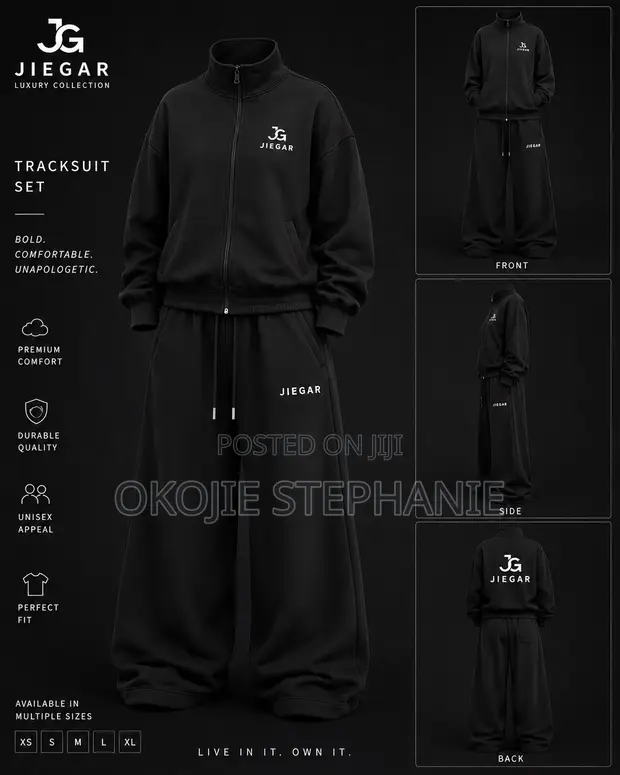Hoodie da Joggers Set (Mata da Maza) - 1