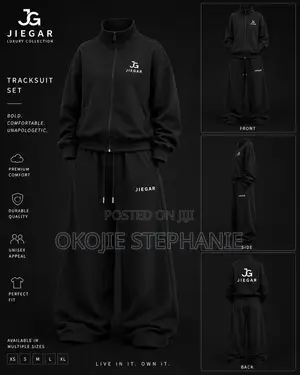Hoodie da Joggers Set (Mata da Maza)