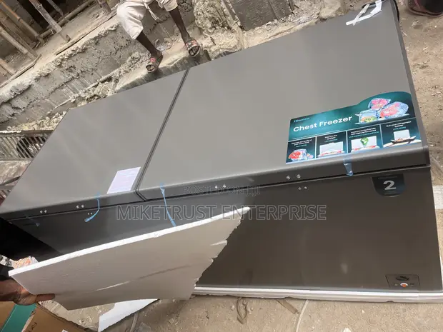 500 Liters Hisense Double Door Freezer - Brand New - 1