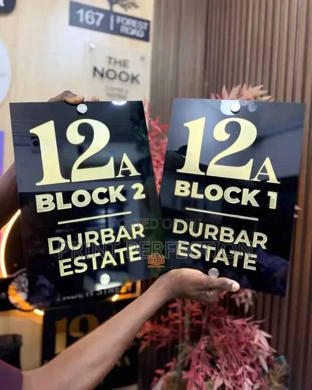 House/Office Number Signage - 1