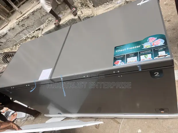 Hisense Freezer Mai Ƙofofi Biyu 500L - 1