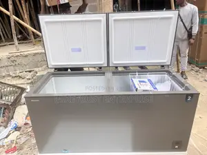 Hisense 500L Ƙofar Biyu Babban Firijin Daskarewa