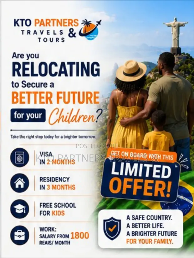KTO PARTNERS: Relocate Abroad - Brazil Visitor Visa - 1