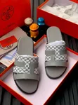 Men's Hermes Slippers - Pure Leather - 3