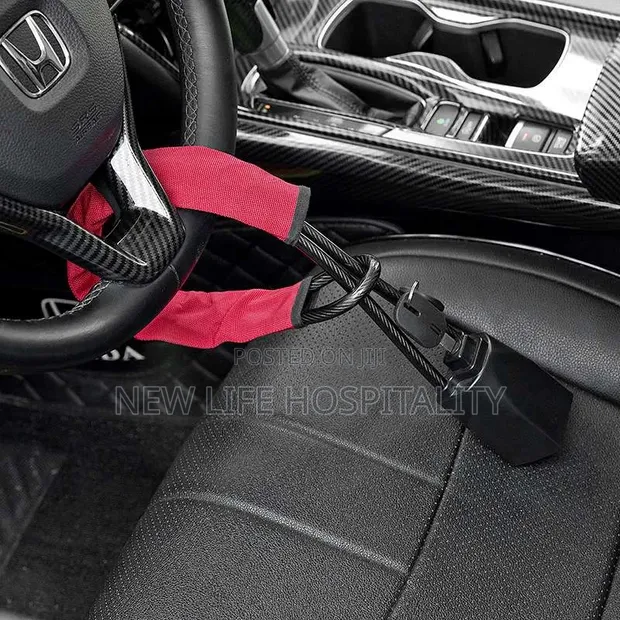 Car Steering Wheel Lock - Anti-Theft Safety Buckle - 1
