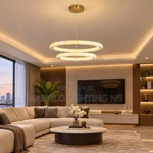 Gold Natural LED Chandelier