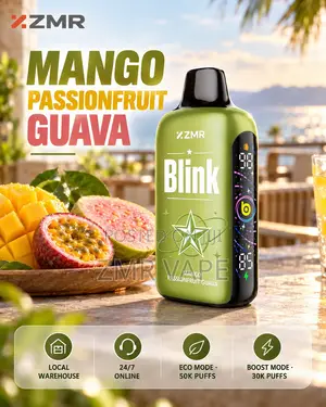 MR BLINK Mango Passionfruit Guava Disposable Vape - 50,000 Puffs