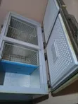 Scanfrost Refrigerator - Silver, 2-Door Bottom Freezer - 1