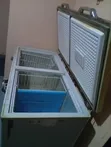 Scanfrost Refrigerator - Silver, 2-Door Bottom Freezer - 4