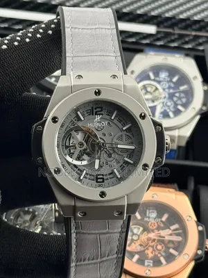 Kyakkyawar Agogon Hannu na Fata na Hublot