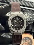 Kyakkyawar Agogon Hannu na Fata na Hublot - 3