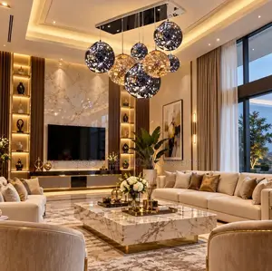 Sashin Zamani na LED don Falo & Dining Room