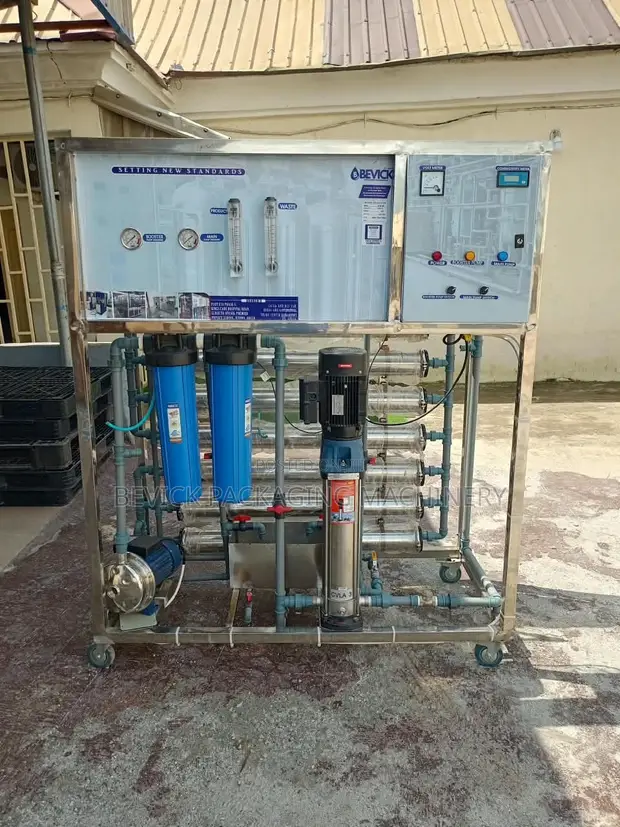 10 Membrane Reverse Osmosis System - 3000LPH - 1