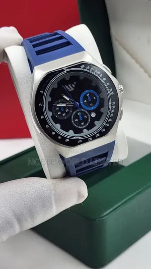 Emporio Armani Rubber Unisex Wristwatch