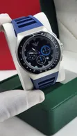 Emporio Armani Rubber Unisex Wristwatch - 1